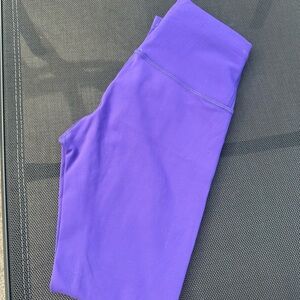 lululemon athletica Wunder Train Purple Leggings size 4